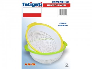 COLAPASTA PLASTICA 2 MANICI FATIGATI CM. 30