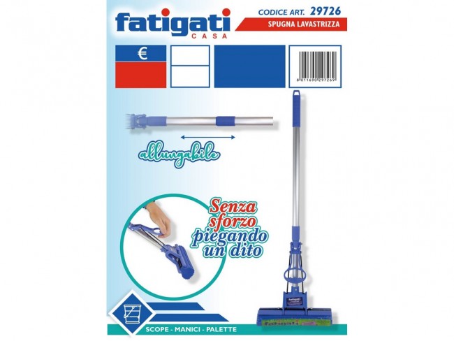LAVAPAVIMENTI SPUGNA LAVASTRIZZA FATIGATI