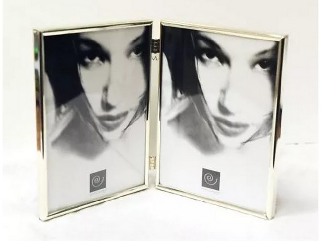 PORTAFOTO MASCAGNI ART. 58 COL. ARGENTO DOPPIO 10X15