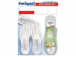 SOLETTE PER SCARPE MEMORY SOFT FATIGATI