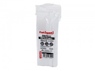 POSATE PLASTICA MONOUSO COLTELLI 20 PZ.