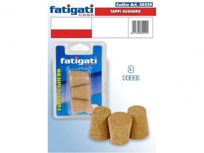TAPPI SUGHERO 3 PZ.