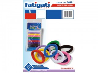 ELASTICI PER CAPELLI 10 PZ.