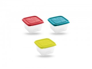 CONTENITORE PLASTICA ASTER QUADRATO GRANDE VECA LT. 1.4