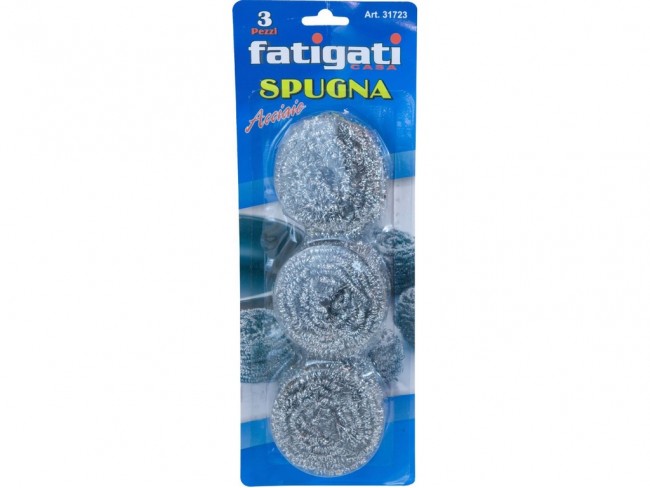 SPUGNE ACCIAIO JUMBO 3 PZ