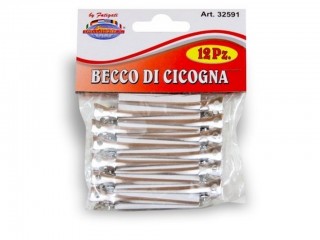 FERMACAPELLI BECCHI DI CICOGNA 12 PZ.