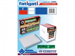 ACCENDIFUOCO BIANCO FATIGATI 48 CUBETTI