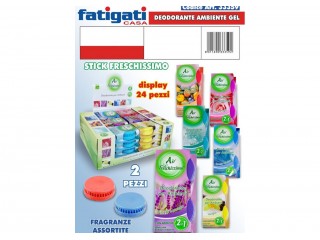 DEODORANTE AMBIENTE GEL STICK 2 PZ.