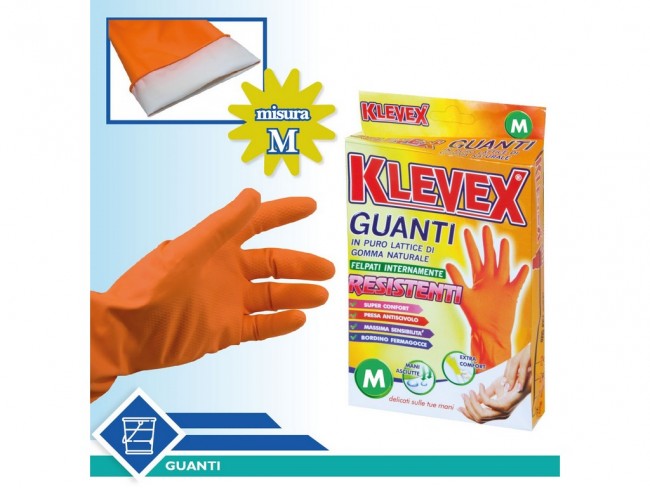 GUANTI CUCINA FELPATI KLEVEX MISURA MEDIA