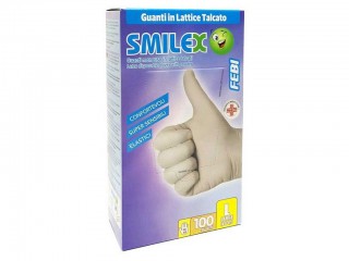 GUANTI MONOUSO LATTICE 100 PZ. SKIN PROTEK MIS. GRANDE
