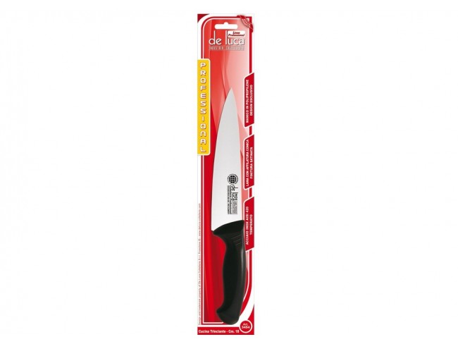 COLTELLO DE LUCA CUCINA MANICO PLASTICA CM. 18