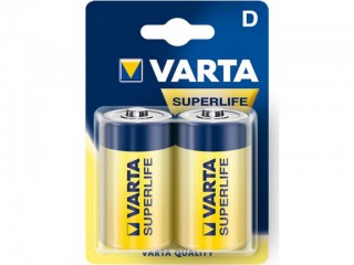 BATTERIA PILA VARTA ZINCO CARBONE  TORCIA BLISTER 2 PZ.