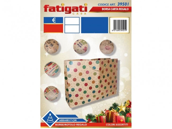 BORSA CARTA REGALO GRANDE CM. 60X44X17