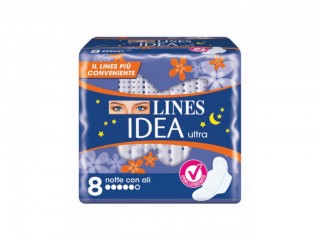 ASSORBENTI LINES IDEA ULTRA NOTTE ALI X 8