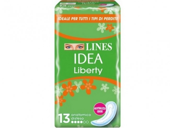 ASSORBENTI LINES IDEA LIBERTY X 13