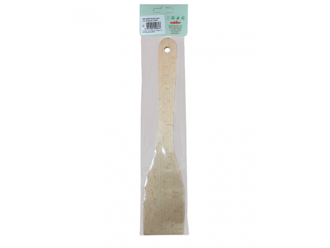 CUCCHIAIO PALETTA LEGNO MANICO PIATTO CALDER CM. 30