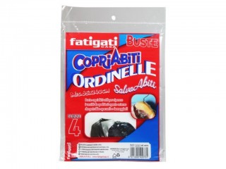 BUSTA COPRIABITI SALVA ABITI 4 PZ. CM. 65X140