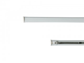 ASTA PER TENDA PIATTA ALLUNGABILE CON MOLLA CM. 60/90 ART. 600/3