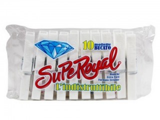 MOLLETTE FATIGATI PLASTICA SUPER ROYAL 10 PZ