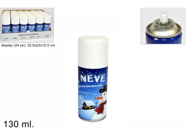 NEVE DECORAZIONE PER FINESTRE 130 ML.