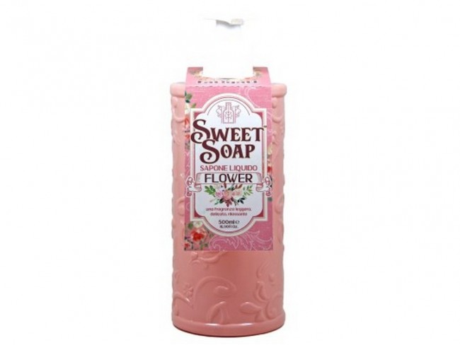 SAPONE LIQUIDO SWEET SOAP FLOWER 500 ML.