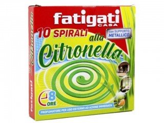 SPIRALE CITRONELLA 10 PZ.