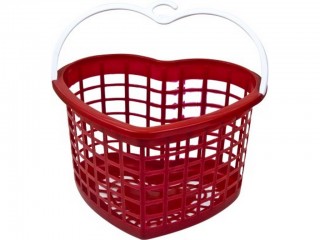 CESTINO PORTAMOLLETTE CUORE CM. 25
