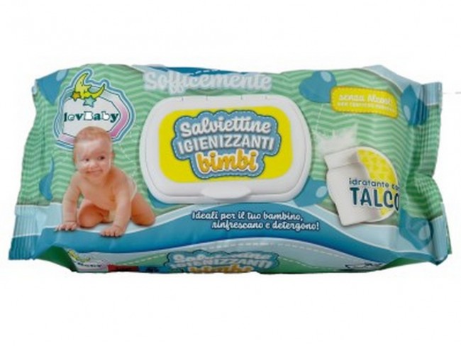 SALVIETTINE BABY 72 PZ. TALCO