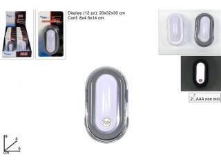 LAMPADA MINI PORTATILE TOUCH A BATTERIA DUE ESSE