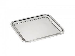 VASSOIO ACCIAIO INOX INOXRIV DRIBBLING CM. 30X24