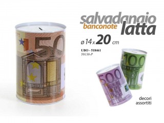 SALVADANAIO LATTA EURO GRANDE GICOS