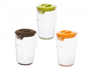 CARAFFA ECOPLAST CON COPERCHIO LT. 1.5
