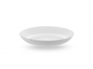 PIATTO PLASTICA MOPLEN BIANCO FONDO