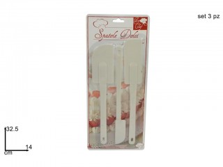SPATOLE PER DOLCI 3 PZ.