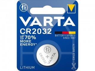 BATTERIA PILA VARTA LITIO BOTTONE CR2032 