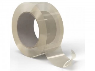 NASTRO ADESIVO ACRILICO TRASPARENTE 50 MM. X 66 MT.