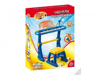 ORGANO A BATTERIA CON SGABELLO GRANDI GIOCHI