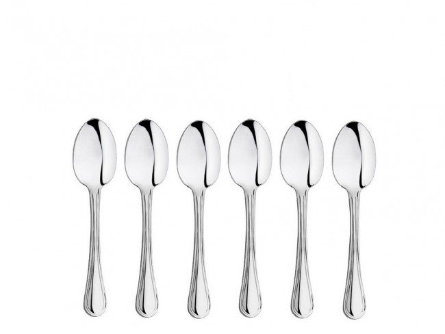 POSATE INOXRIV YORK CUCCHIAINI CAFFE' 6 PZ