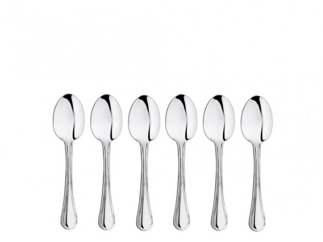 POSATE INOXRIV YORK CUCCHIAINI MOKA 6 PZ