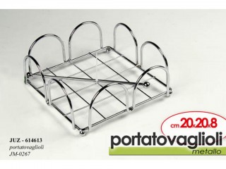 PORTATOVAGLIOLI METALLO GICOS CM 20X20