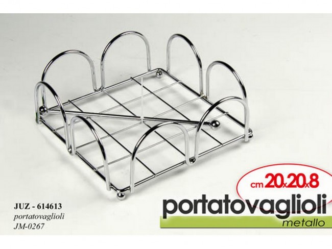 PORTATOVAGLIOLI METALLO GICOS CM 20X20
