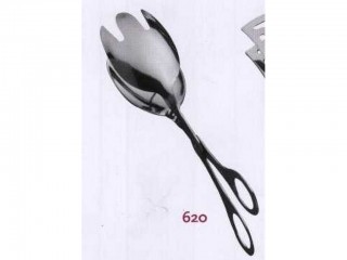 PINZA INSALATA A FORBICE INOX