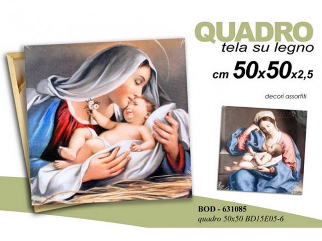 QUADRO GICOS SU TELA 50X50 ART. 631085