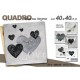 QUADRO GICOS SU TELA 40X40 ART. 640216