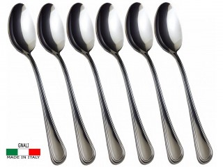 POSATE GNALI CLASSIC INOX 18/C CUCCHIAI TAVOLA 6 PZ.