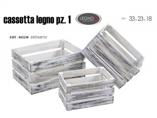 CASSETTA LEGNO GICOS SHABBY ART. 638732 MEDIA