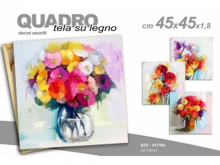QUADRO GICOS SU TELA 45X45 ART. 691966