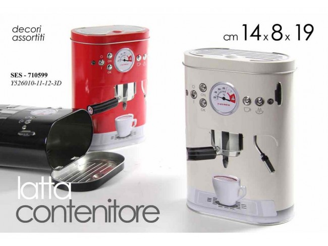 BARATTOLO LATTA CONTENITORE CIALDE CAFFE' GICOS - 710599