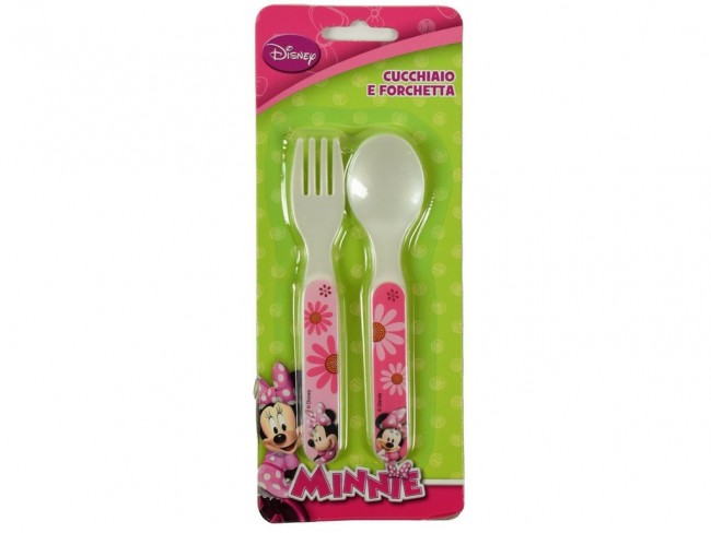 POSATE BIMBI DISNEY MINNIE 2 PZ