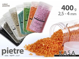 BARATTOLO PIETRE COLORATE GR. 400